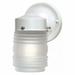 Nuvo Lighting 76/702 Single Light 6 Mason Jar Porch Light with Frosted Glass Sh