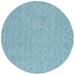 SAFAVIEH Courtyard Teodor Geometric Diamonds Indoor/Outdoor Area Rug 6 7 x 6 7 Round Aqua