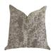 Plutus Garden Breeze Pillow in Gray and Beige Colors 20 L x36 W