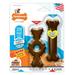 Nylabone Just for Puppies Teething Chew Ring Bone Flavor Medley & Chicken Ring Bone Twin Pack X-Small/Petite - Up to 15 lbs. (2 Count)