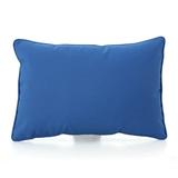Corona Outdoor Rectangular Water Resistant Pillow Blue