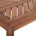 Manor Park Wooden Picnic Table with Umbrella Hole Multiple Colors and Styles