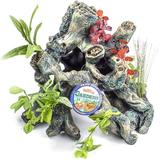 Penn-Plax DGSP1 Plastic Plants for Aquarium Large