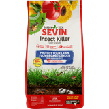 Sevin Insect Killer Outdoor Lawn Granules; 10 lb Bag Treats up to 10 000 sq. ft.