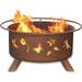 Patina Products F110 Flower & Garden Fire Pit