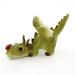 Top Collection 4414 Miniature Fairy Garden & Terrarium Mini Dragon Playing with Ladybug Statue Small