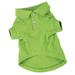 POLO DOG SHIRT Preppy Button Down Cotton Shirts for Dogs 5 Colors To Choose From(Small - 12 Parrot Green)