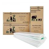 PET N PET Cat Litter Box Liners Drawstring Litter Liner Bags Jumbo Size Pan Liners 21 Counts