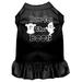 Mirage Pet 58-64 BKXS Here for the Boos Screen Print Dog Dress Black - Extra Small 8