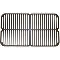 2pc Gloss Cast Iron Cooking Grid for for BBQ Tek Gas Grills 24.25