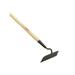 RAZOR-BACK 70110 Meadow and Blackland Hoe with Wood Handle 3-1/2 in L x 7 in W Blade Hardwood Handle