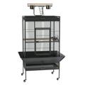 Prevue Pet Products Select Wrought Iron Bird Cage 30 x 22 x 63 Black