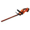 BLACK+DECKER LHT2436 40V MAX* Lithium-Ion 24 Cordless Hedge Trimmer Battery and Charger Included