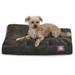 Majestic Pet | Villa Velvet Rectangle Pet Bed For Dogs Removable Cover Storm Extra Large