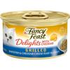 Purina Fancy Feast Delights With Cheddar Grilled Whitefish and Cheddar Feast in Wet Cat Food Gravy Cat Food