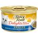Purina Fancy Feast Delights With Cheddar Grilled Whitefish and Cheddar Feast in Wet Cat Food Gravy Cat Food