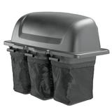 54 in. 3-Bin Soft Sided Lawn Mower Bagger