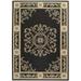 Safavieh Courtyard Cynthia Floral Indoor/Outdoor Indoor/Outdoor Area Rug 8 x 11 Black/Sand