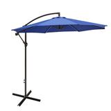Westin Outdoor 102 Royal Blue Octagon Cantilever and Offset Patio Umbrella