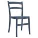 Compamia Tiffany Patio Dining Chair in Dark Gray