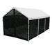 King Canopy 10 x 20 Canopy Screen Room Black Mesh