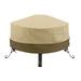 Classic Accessories Veranda Water-Resistant 36 Inch Full Coverage Round Fire Pit Cover