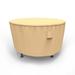 Budge Medium Tan Patio Round Table Cover StormBlockâ„¢ Savanna