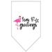 Mirage Pet 66-420 SMWT Seas & Greetings Screen Print Bandana White - Small