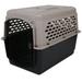 PetmateÂ® Vari Plastic Travel Dog Kennel 40 Large Dog Crate for Pets 70-90 lbs Taupe/Black