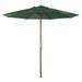 Bond 9 ft. Wood Market Patio Umbrella