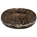 Bessie and Barnie Signature Frosted Beige Shag Extra Plush Faux Fur Bagel Pet/ Dog Bed