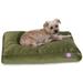 Majestic Pet | Villa Velvet Rectangle Pet Bed For Dogs Removable Cover Fern Extra Large