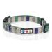 Pawtitas Multicolor Dog Collar Large Grey / Beige / Blue / Green