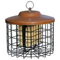 Hiatt Manufacturing Squirrel-X Squirrel Proof Double Suet Feeder Cage Bird Feeder 2 Suet Cake Capacity