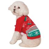 Dog Pet Puppy Christmas Santa Ugly Sweater Party Jacket Halloween Costume Xl