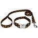 Country Brook PetzÂ® Premium Happy Jack Dog Collar and Leash Extra Large