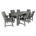 Highwood 7pc Weatherly Rectangular Dining Set - 42 x 84 Dining Height Table