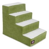 Majestic Pet Portable Villa Pet Stairs Soft Sherpa Foam Step Steps for Dogs & Cats Perfect for Bed & Sofa
