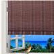 THY COLLECTIBLES Natural Bamboo Roll Up Window Blind Roman Sun Shade WB-48N1 (W24 X H72)