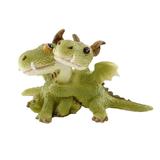 Top Collection Miniature Dragon Garden Statue (Mini Dragons Hugging)