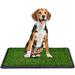 Costway 30 x20 Puppy Pet Potty Training Pee Indoor Toilet Dog Grass Pad Mat Turf Patch