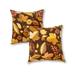 Greendale Home Fashions Timberland Floral 17 Square Outdoor Throw Pillow (Set of 2)