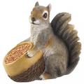 Home Decorative Outdoor Squirrel And Acorn Bird Feeder