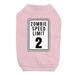 Zombie Speed Limit Pink Pet Shirt for Small Dogs