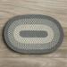 JK40R024X120 Jackson - Gray 2 x10 Rug 75% Polypropylene/25% Wool - Runner (Oval).