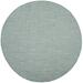 SAFAVIEH Courtyard Blair Geometric Indoor/Outdoor Area Rug 7 10 x 7 10 Round Light Blue/Light Grey