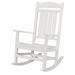 Hanover Pineapple Cay All-Weather Outdoor Patio Porch Rocker Eco-Friendly Recycled Material Made in USA - HVR100WHT