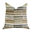 Plutus Luxury Throw Pillow (Beige Mixed Variety 1)