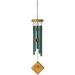 Woodstock Windchimes Chimes of Mercury Verdigris Wind Chimes For Outside Wind Chimes For Garden Patio and Outdoor DÃ©cor 14 L