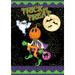 Toland Home Garden Pumpkin Head Jack O Lantern Halloween Flag Double Sided 12x18 Inch